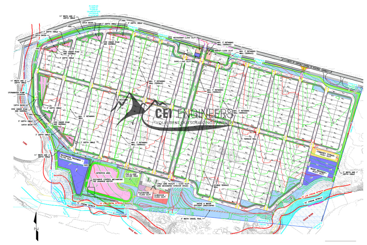 CEI Engineers LLC provides preliminary and conceptual plan design services.