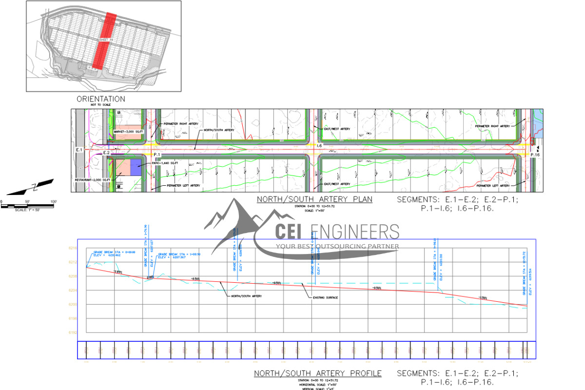 CEI Engineers LLC provides construction plan design services.